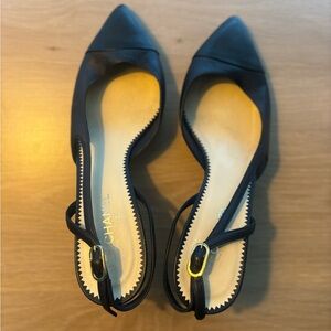 Chanel Leather Slingback Pumps – Size 39